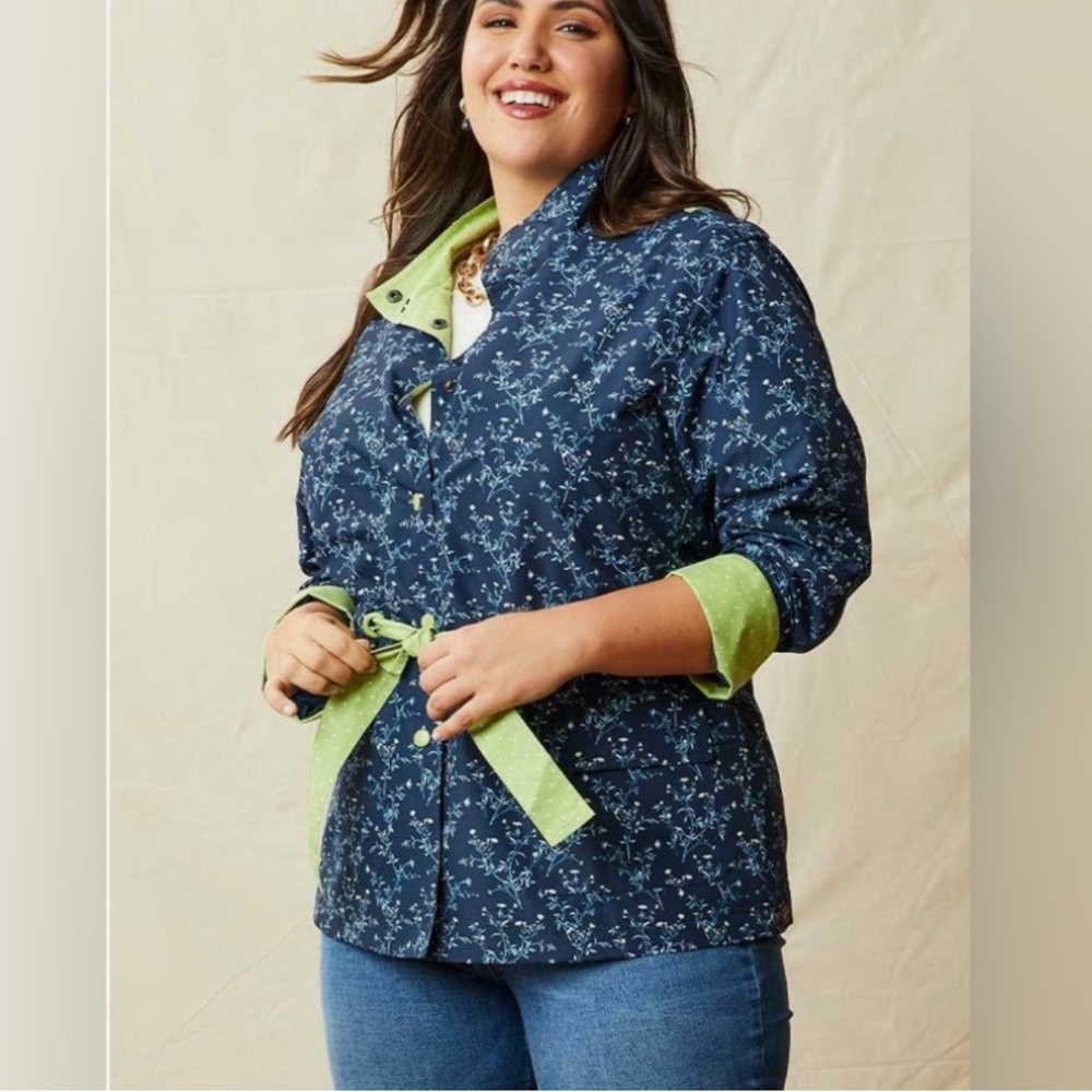 Matilda Jane Brighten the Day jacket with floral print Size Small